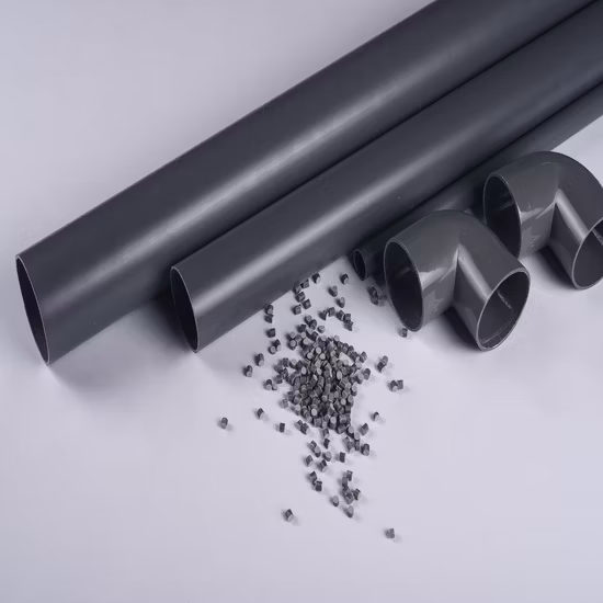 플라스틱 파이프 피팅 과립 생산 라인, 재활용 PVC 과립 가격 중국산