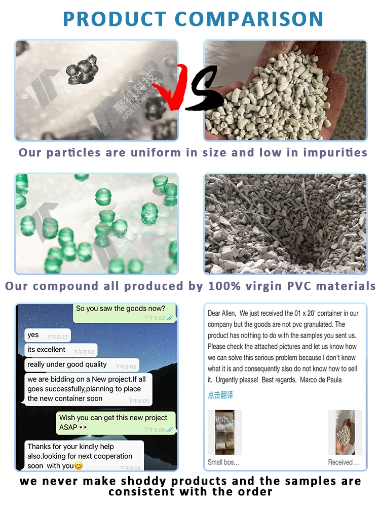 PVC Plastic Raw Material PVC Compound Granules for Injection PVC Pipe Fittings