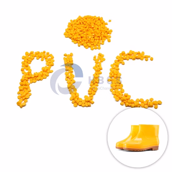 신발 밑창용 크리스탈 PVC 복합 과립/유연한 PVC 연질 과립 펠릿