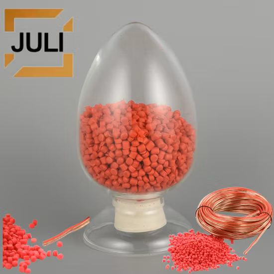 케이블 및 전선 용 고품질 유연한 PVC 케이블 PVC 복합 과립의 중국 제조업체